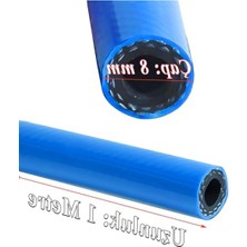 MarkEntegra 1 Metre 240 Bar Basınçlı Ilaçlama Hortumu 8 mm Tarımsal Kullanım Için