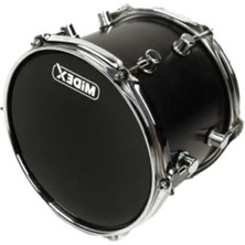 MarkEntegra Siyah Renk 8 Inç Bateri Davul Tom Derisi - Yüksek Kalite