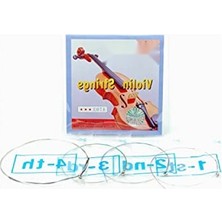 MarkEntegra Yüksek Kalite Keman Teli Seti - E, A, D, G Telleri