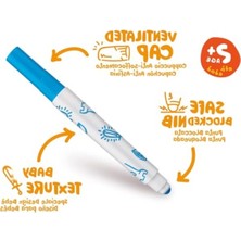 MarkEntegra 12 Renkli Jumbo Keçeli Boya Kalemi Seti, 2 Yaş ve Üzeri