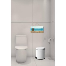 MarkEntegra 3 Lt Kapasiteli Beyaz Pedallı Çöp Kovası