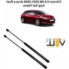 MarkEntegra Araca Özel Sağ-Sol Takım Bagaj Amortisörü - Citroen C4 Hb (2001-2006)