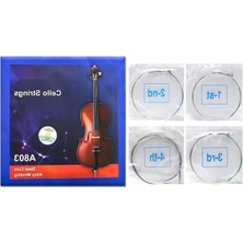 MarkEntegra Yüksek Kaliteli Çello Teli Takımı