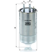 MarkEntegra Yakıt Filtresi - Wk 853/21, Orijinal Ekipman Kalitesi