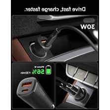 MarkEntegra 48W Usb-C Araç Içi Hızlı Şarj Cihazı, Çift Port