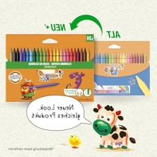 MarkEntegra 24 Renkli Pastel Boya Seti, Kirletmeyen Özellik