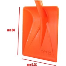 MarkEntegra Plastik Faryap Küreği - Turuncu, 32.5 cm