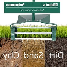 MarkEntegra 45,72 cm Çim Havalandırıcı - Ağır Hizmet Çivili