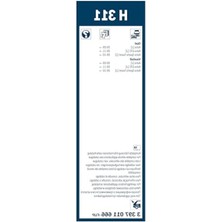 MarkEntegra Arka Silecek - 300 mm Uzunluk Için Uygun