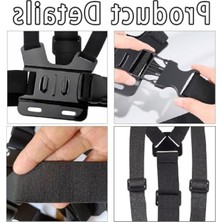 MarkEntegra 360° Döner Göğüs Bandı - Aksiyon Kamerası ve Telefon Tutucu