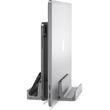 MarkEntegra Ergonomik Dikey Laptop Standı - Alüminyum Metal Tasarım