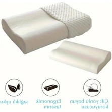 MarkEntegra Ortopedik Visco Boyun Yastığı - Ergonomik ve Destekleyici Tasarım
