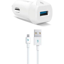 MarkEntegra Qc 3.0 Hızlı Şarj Aleti - Type-C Kablolu Araç Içi Şarj Cihazı