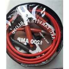 MarkEntegra 1200 Amper Kapasiteli 2 Metre Araç Akü Takviye Kablosu Çantalı