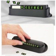 MarkEntegra Mıknatıslı Araç Içi Park Numaratörü, Fosforlu