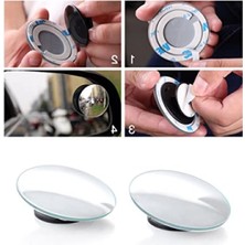 MarkEntegra 360 Derece Hareketli Kör Nokta Aynası - 2 Adet