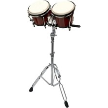 MarkEntegra Standlı Kırmızı Bongo - Doğal Deri ile Özel Işçilik