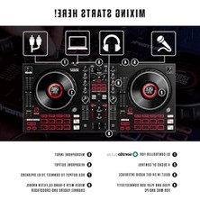 MarkEntegra 4 Kanal Dj Kontrol Cihazı - 24 Bit Ses, Kulaklık Çıkışlı