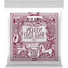 MarkEntegra Siyah ve Altın Uçlu Naylon Klasik Gitar Telleri - Orta Gerilim