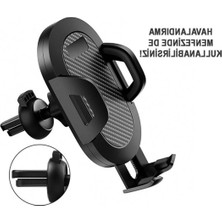 MarkEntegra 3'ü 1 Arada Araç Içi Telefon Tutucu, Ön Cam, Torpido ve Havalandırma Uyumlu