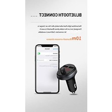 MarkEntegra Çift USB Çıkışlı Bluetooth Araç Şarj Cihazı