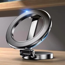 MarkEntegra Güçlü Mıknatıslarla 360 Derece Dönme Özelliğine Sahip Araç Içi Telefon Tutucu