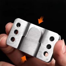 MarkEntegra Metal Baza Başlık Seti - 2 Çift Takım, Mobilya Birleştirme Sacı