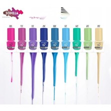 MarkEntegra Glitter Özellikli Kalıcı Oje - NO:222