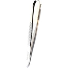 MarkEntegra Yarı Altın/nikel Düz Uçlu Hassas Cımbız