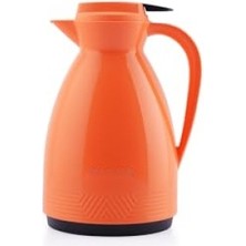 MarkEntegra Cam Termos, 1 L Kapasite, Turuncu Renk