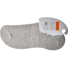 Toyigoo Gri Erkek Babet Çorap 9 Çift TYG-84037RS