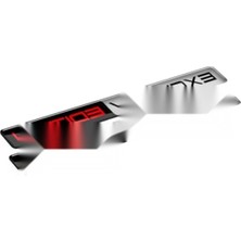 MarkEntegra Kendinden Yapışkanlı 3D Gümüş Sticker Seti