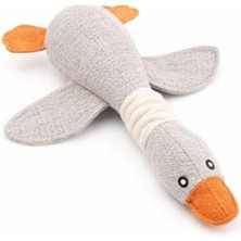 MarkEntegra Kumaş Köpek Oyuncağı - Sevimli Ördek Şekilli, Dayanıklı Tasarım