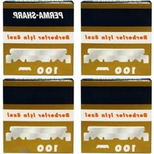 MarkEntegra Berberler Için Özel Kesim Bıçağı, 100 Adet