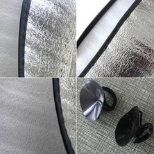 MarkEntegra Metalize Kumaş Güneşlik - 130X65 cm