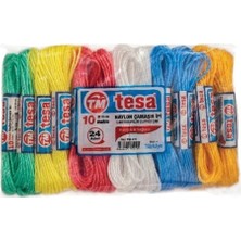 Toyigoo Temsan 10 Metre Naylon Çamaşır Ipi 24'lü TYGRSYT9573