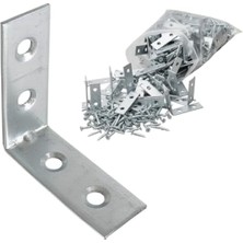MarkEntegra Metal Köşebent 40X40X15 mm - 50 Adet Ince L Demiri