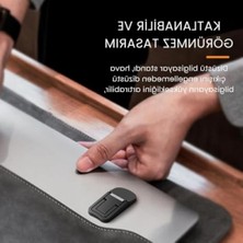 MarkEntegra Katlanabilir Ultra Mini Laptop Standı, 2 Açılı Yükseltici, 7mm Kalınlık