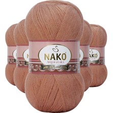 Toyigoo 5 Adet Angora Lüks El Örgü Ipi  12895 TYG-84037RS