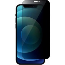 Hype Store iPhone 12 Promax ile Uyumlu Hayalet 6d Cam Ekran Koruyucu, iPhone 12 Promax Privacy Ekran Koruyucu K