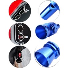 MarkEntegra Sesli Orta Egzoz Ucu - Turbo Ses Düdüğü (Krom-Gri)