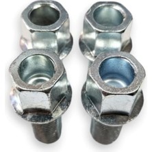 MarkEntegra 4 Adet Şifresiz Bijon Saplaması, WHT001812, Vw T-Cross Uyumlu (2019-2024)