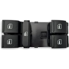 MarkEntegra Sol Ön Kapı Cam Açma Düğmesi Dörtlü - Uyumlu Model: 1K4959857B