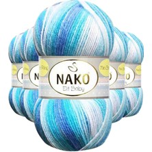 Toyigoo 5 Adet Mini Batik Bebe El Örgü Ipi Okyanus 32455 TYG-84037RS