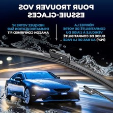 MarkEntegra Silencio Flat Blade Set Silecek Seti - Fiat 500L / 500X, Opel Mokka (650+350 Mm)