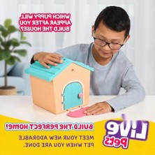 MarkEntegra Özelleştirilebilir Mini Köpek Kulübesi Oyun Seti, Peluş Oyuncak ile