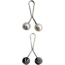 Toyigoo 2 Adet Tesettür Eşarp ve Şal Klipsi Set 8 TYG-84037RS