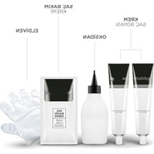 MarkEntegra Füme Gri Saç Boyası Seti, 0.01