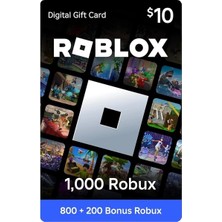 Roblox Robux Gift Card - 1000 Robux
