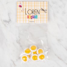 Toyigoo Loren Crafts 8 Li Sarı Uğur Böceği Düğme - 642 TYGRSYT9573